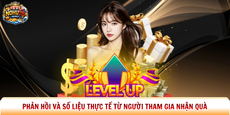 Phản hồi và số liệu thực tế từ người tham gia nhận quà